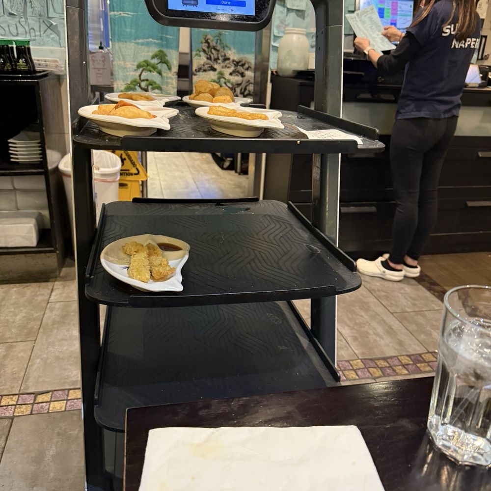 Sushi Naper - robot food cart deliverer - Sushi Bars Near Me - Naperville, Illinois Sushi Naper - robot food cart deliverer - Sushi Bars Near Me - Naperville, Illinois
