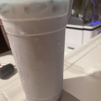 Li Cha Tea - Horrible súper sweet taro drink - Juice Bars & Smoothies Near Me - Livermore, California