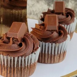 A Piece Of Me To You - Chocolate kahlua chocolate cupcakes.