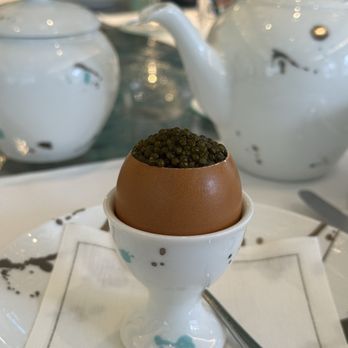 Tiffany's Blue Box Cafe - Egg in a shell - Tea Rooms Near Me - New York, New York