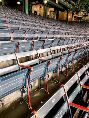 Photo of Fenway Park - Boston, MA, US. Original chairs | Fenway 2023