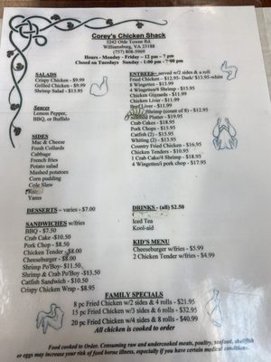 Corey's Chicken Shack by null