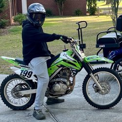 Mega Pawn - My son's dirt bike!