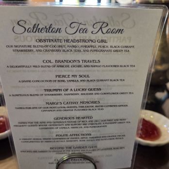 Sotherton Tea Room - Available teas - Tea Rooms Near Me - Lincoln, California Sotherton Tea Room - Available teas - Tea Rooms Near Me - Lincoln, California