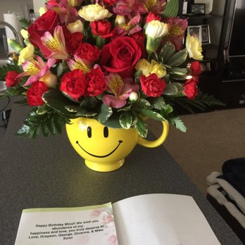 Bebb's Flowers - Birthday arrangement absolutely beautiful and fresh - Florists Near Me - Wichita Falls, Texas