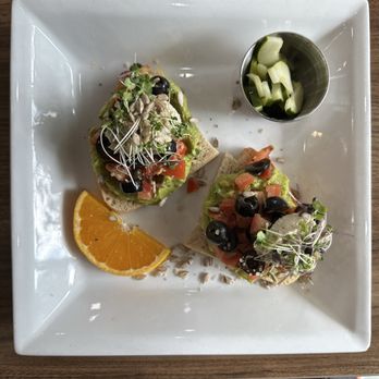 Rooted Table - Avo Italiano (Italian style avocado toast) - Juice Bars & Smoothies Near Me - Omaha, Nebraska Rooted Table - Avo Italiano (Italian style avocado toast) - Juice Bars & Smoothies Near Me - Omaha, Nebraska