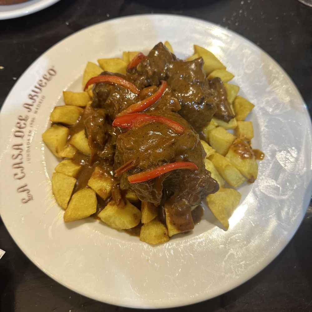 Oxtail stew: heavy on the wine flavor. Didn't care for this. Oxtail stew: heavy on the wine flavor. Didn't care for this.