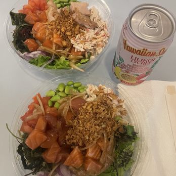 Poke Waikiki - Ahi n Salmon Signature Bowl Small Ahi n Chicken Signature Bowl Medium - Sushi Bars Near Me - Honolulu, Hawaii Poke Waikiki - Ahi n Salmon Signature Bowl Small Ahi n Chicken Signature Bowl Medium - Sushi Bars Near Me - Honolulu, Hawaii