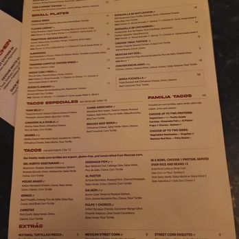 Camacho Garage - menu - Mexican Near Me - New Haven, Connecticut