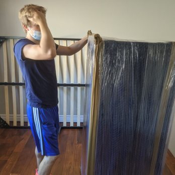 A2B Movers - Plastic wrapped dresser - Movers Near Me - San Francisco, California