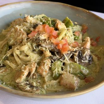 Skates On The Bay - Salmon Pesto Pasta - Seafood Near Me - Berkeley, California