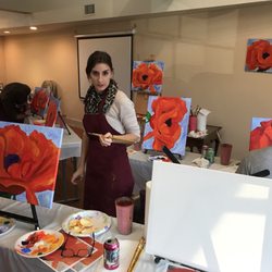 Pour Painter's Art Party - Newport
