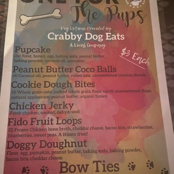 The Sneaky Beagle - Menu for dogs! - Seafood Near Me - Myrtle Beach, South Carolina