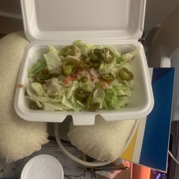 Adriatico's - This is the salad I didn't eat that got delivered and was told to bring back to show proof! - Pizza Near Me - Cincinnati, Ohio
