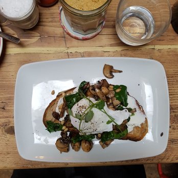 Brickwood Cafe - "Native Mushrooms" brunch item was not bad but nothing to write home about. - Coffee & Tea Near Me - London, XGL Brickwood Cafe - "Native Mushrooms" brunch item was not bad but nothing to write home about. - Coffee & Tea Near Me - London, XGL