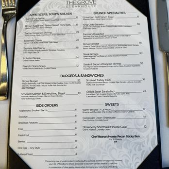 The Grove Steakhouse - Steakhouses Near Me - Alpine, California