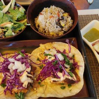 USS Nemo Restaurant - Salmon Fish Tacos. - Asian Fusion Near Me - Naples, Florida