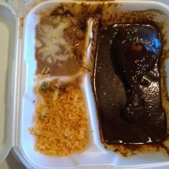 El Jacal Mexican Restaurant - This is what you get for 11.99 mole dinner honest to God sad - Mexican Near Me - Phoenix, Arizona El Jacal Mexican Restaurant - This is what you get for 11.99 mole dinner honest to God sad - Mexican Near Me - Phoenix, Arizona