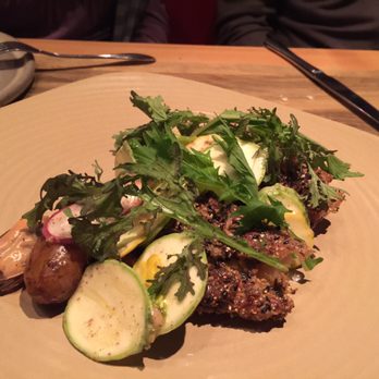 Alta Bistro - Crusted snapper $29... Overpowering sesame, did not enjoy - French Near Me - Whistler, British Columbia Alta Bistro - Crusted snapper $29... Overpowering sesame, did not enjoy - French Near Me - Whistler, British Columbia