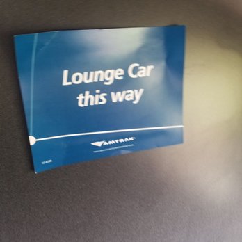 Empire Builder - Signs throughout the train cars - Trains Near Me - Seattle, Washington