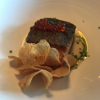 One Dine - Crispy skin Atlantic salmon - New American Near Me - New York, New York
