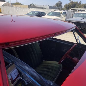 Al's Auto Glass - 64 Chevy "Classic Car" (Windshield & Back Glass before Installation) - Windshield Installation & Repair Near Me - Salem, Oregon