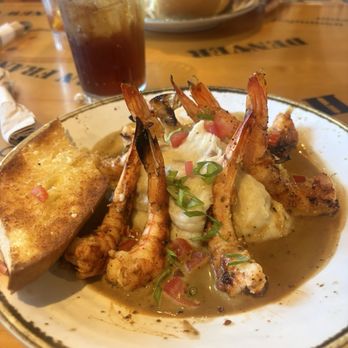 Bubba Gump Shrimp - Shrimp New Orleans with mashed potatoes instead of rice! - Seafood Near Me - Monterey, California