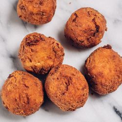 Parish Crawfish - Yummy Best Stop Pork & Pepper Jack Boudin Balls.