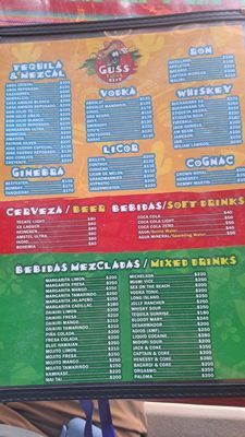 Menu photo 2 Tacos Guss Cabo San Lucas, BCS Menu photo 2 Tacos Guss Cabo San Lucas, BCS