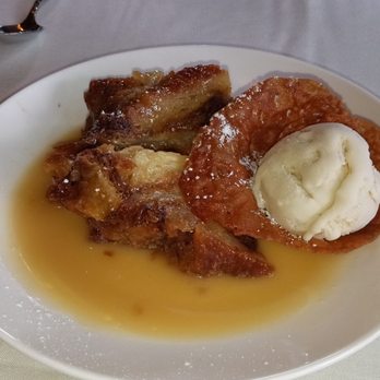 Rainbow Lodge - It was some kind of ice cream and bread pudding Caramelize in love! - New American Near Me - Houston, Texas Rainbow Lodge - It was some kind of ice cream and bread pudding Caramelize in love! - New American Near Me - Houston, Texas
