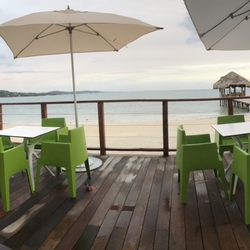 Jodine Saracino - Lunch & a view at the Jerk Shack in Jamaica @Sandals South coast