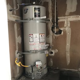 New BW water heater installed by Purdy