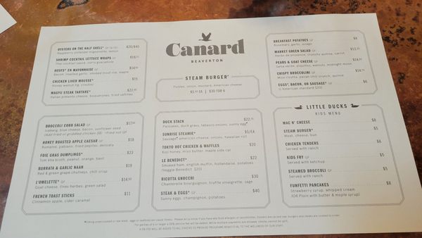 Canard Beaverton by null