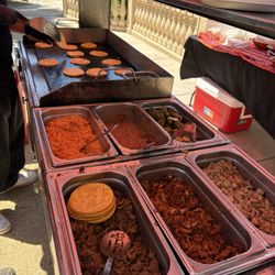 Tacos Arandas - Sweet set up for a private party!