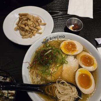 Bincho - Yuzu ramen plus bamboo and spice bomb - Ramen Near Me - Los Angeles, California