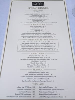 Menu photo 5 The Capital Grille Rosemont, IL Menu photo 5 The Capital Grille Rosemont, IL