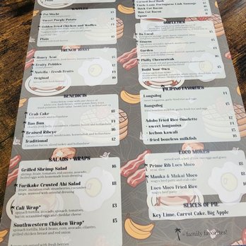 Guieb Cafe - Menu - New American Near Me - Aiea, Hawaii
