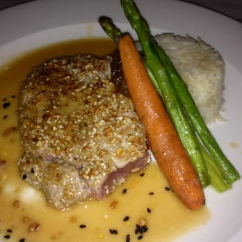 Lahaina Grill - Maui Onion & Sesame Seed Crusted Ahi - Seafood Near Me - Lahaina, Hawaii