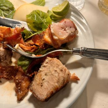 Fogo de Chão - Chicken and bacon medallions - Brazilian Near Me - Miami Beach, Florida Fogo de Chão - Chicken and bacon medallions - Brazilian Near Me - Miami Beach, Florida