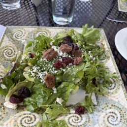 A half portion of the Cashell salad A half portion of the Cashell salad