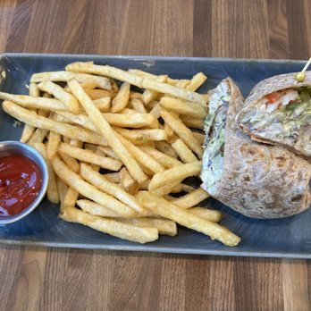 Cooper's Kitchen + Tap - Mahi Mahi Wrap - New American Near Me - Las Vegas, Nevada Cooper's Kitchen + Tap - Mahi Mahi Wrap - New American Near Me - Las Vegas, Nevada