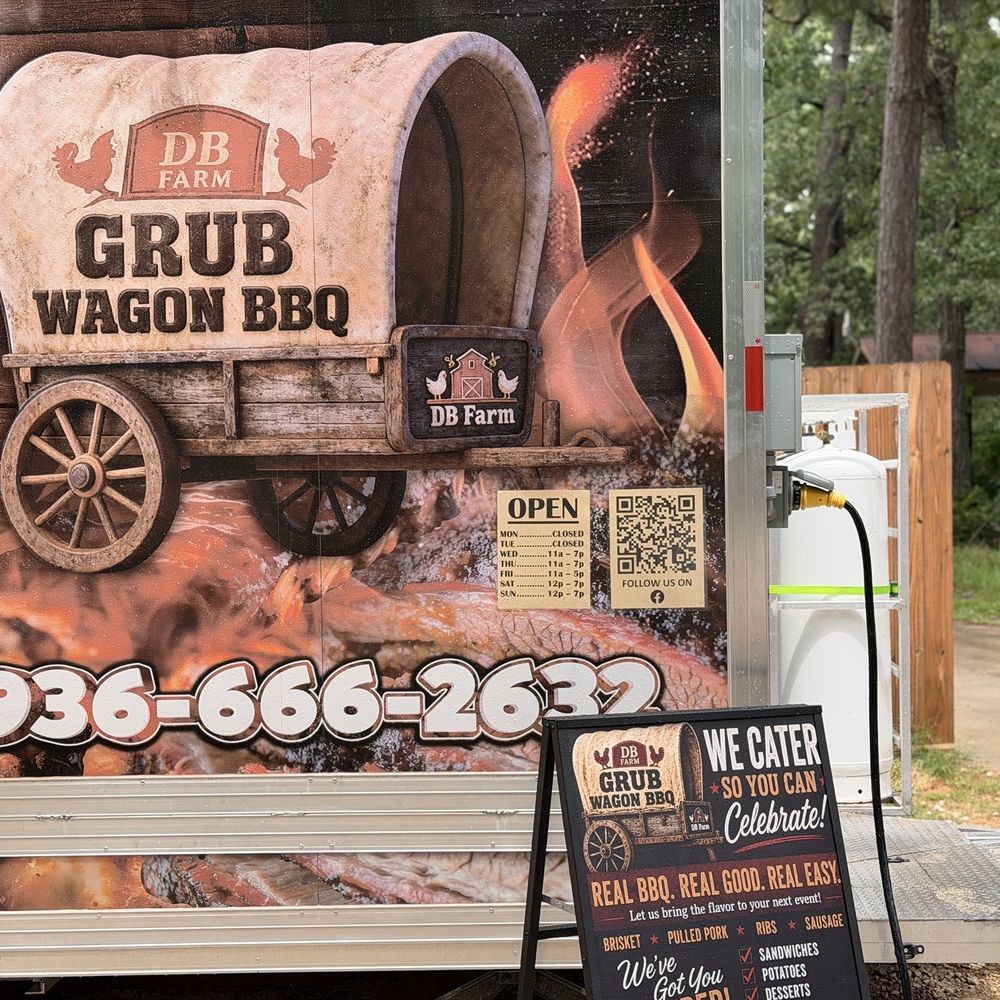 DB Farm Grub Wagon BBQ - Contact number! - Barbeque Near Me - Willis, Texas DB Farm Grub Wagon BBQ - Contact number! - Barbeque Near Me - Willis, Texas