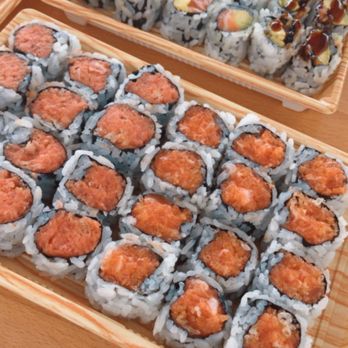 Akino - spicy tuna, spicy salmon, salmon avocado, salmon cucumber avocado, eel avocado - Sushi Bars Near Me - Elmhurst, New York Akino - spicy tuna, spicy salmon, salmon avocado, salmon cucumber avocado, eel avocado - Sushi Bars Near Me - Elmhurst, New York