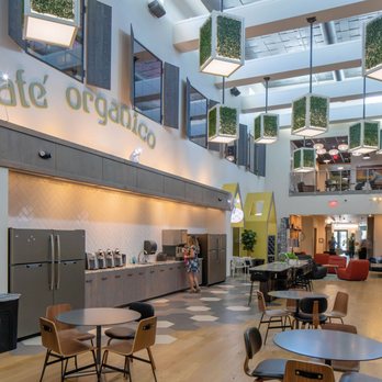 Caddo Office Reimagined - Allen - Kitchen and Comfy Atrium - Shared Office Spaces Near Me - Allen, Texas