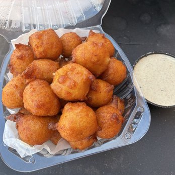 Pakka Local - Punugulu with peanut chutney (vegan) - Food Trucks Near Me - Tucson, Arizona Pakka Local - Punugulu with peanut chutney (vegan) - Food Trucks Near Me - Tucson, Arizona