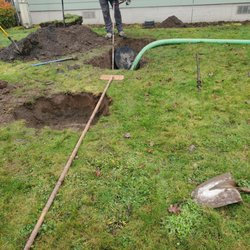 Brads Septic Service - Brad doing an amazing job getting things cleaned out!