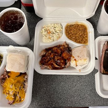 Wholy Smoke Family Restaurant - All of this goodness for only $30 !! 2 pulled pork dinners and a side of ribs - Seafood Near Me - Mauldin, South Carolina Wholy Smoke Family Restaurant - All of this goodness for only $30 !! 2 pulled pork dinners and a side of ribs - Seafood Near Me - Mauldin, South Carolina