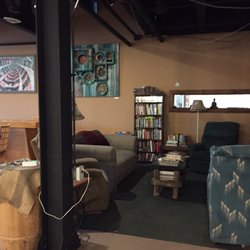 Way Cool Beans - Great hang out space. Although you can't see the long tables you could have a nice group meeting here!