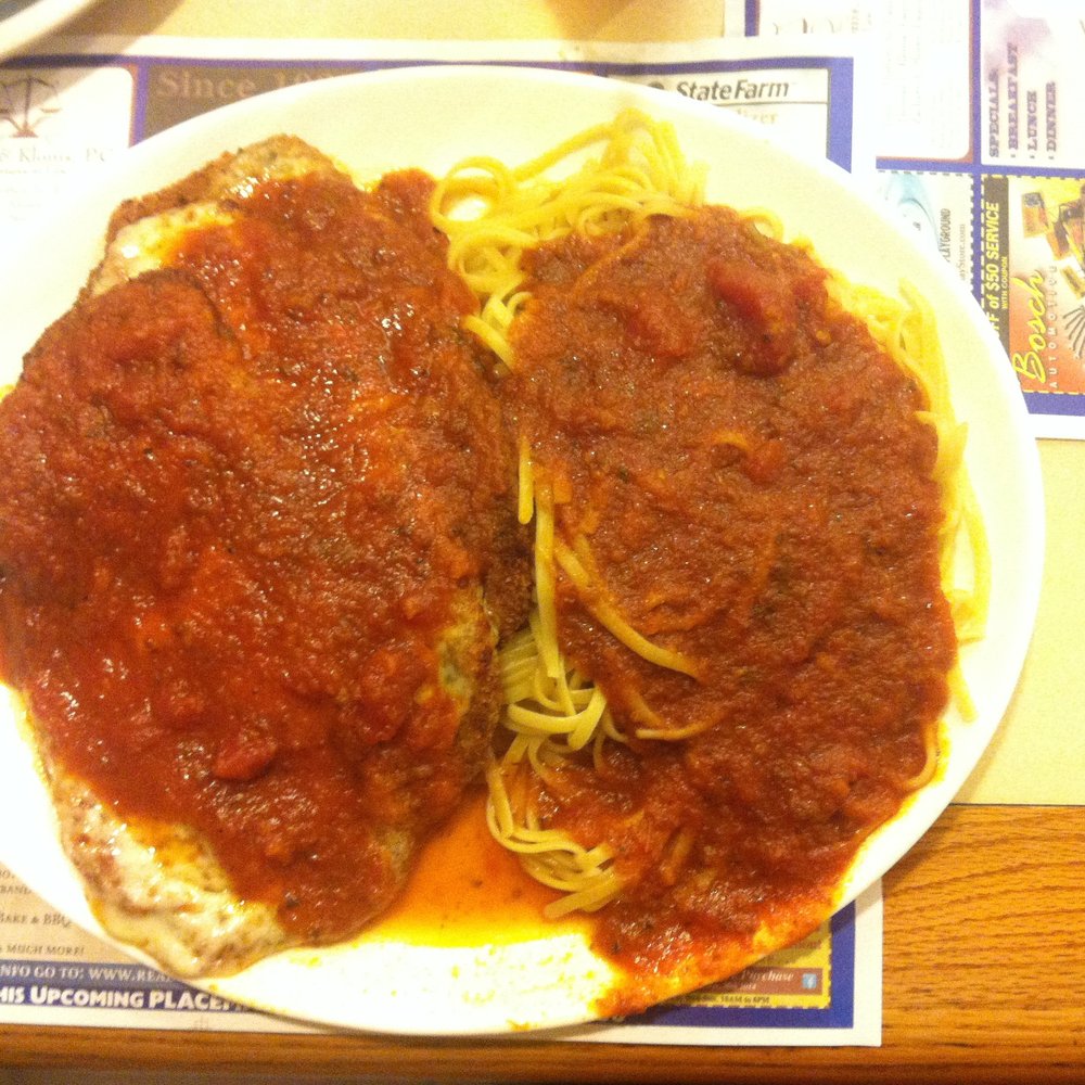 Their Chicken Parmesan is phenomenal! It is lick-yo-fingers, I-need-a-2nd-stomach, why-am-I-full? GOOD. Their Chicken Parmesan is phenomenal! It is lick-yo-fingers, I-need-a-2nd-stomach, why-am-I-full? GOOD.