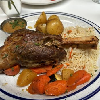Ithaka Greek Restaurant - Lamb shank - Greek Near Me - Victoria, British Columbia Ithaka Greek Restaurant - Lamb shank - Greek Near Me - Victoria, British Columbia